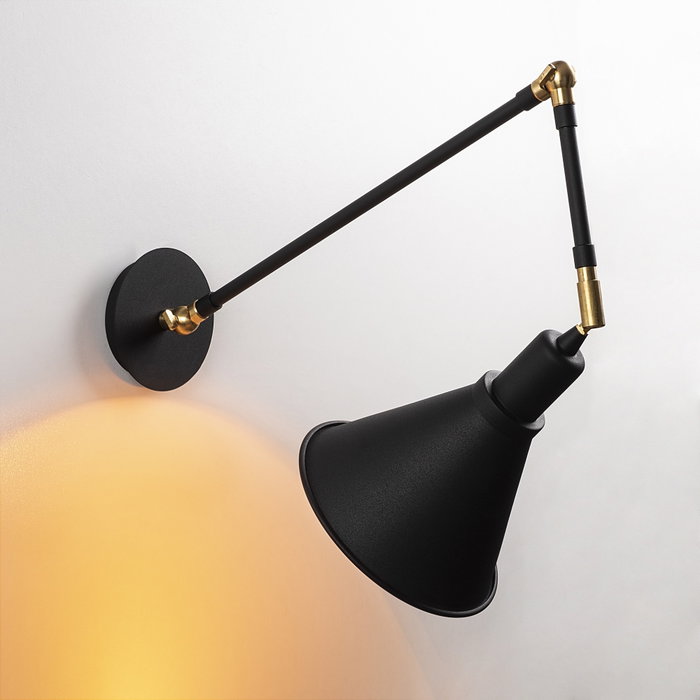 Opviq Berceste - N-682 Lámpara de pared negra Opviq Berceste - N-682 Lámpara de pared negra